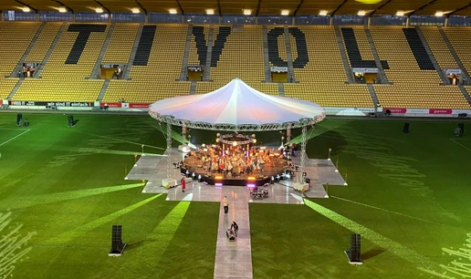 Weihnachtssingen auf dem Tivoli