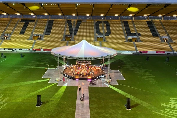 Weihnachtssingen auf dem Tivoli